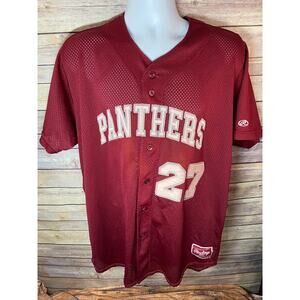 Vintage Rawlings Florida Tech Panthers Baseball Jersey – Size XL – #27 on Back